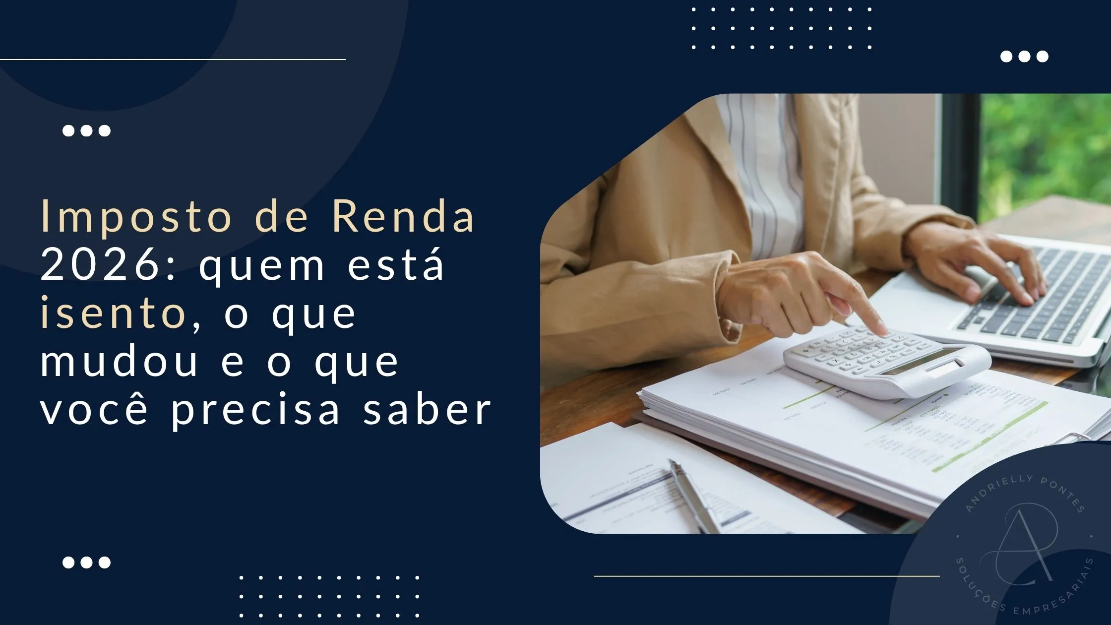 Imposto de Renda 2026: quem está isento
